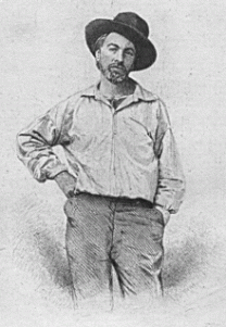 Walt Whitman nel 1855